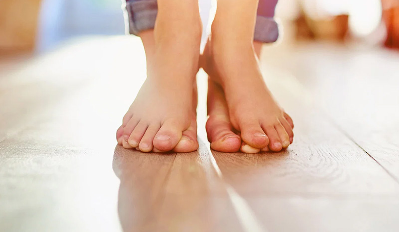 foot of two people foot of two people